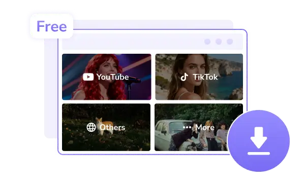 Téléchargement gratuit depuis YouTube, TikTok et plus encore